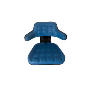 W700 kartámaszos mechanikus vezetőülés kék PVC